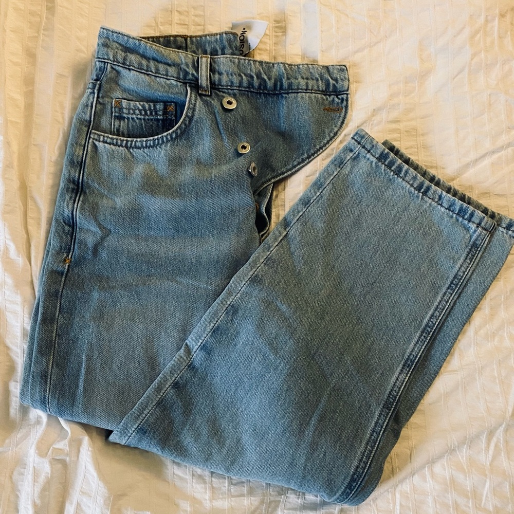 Blue Asos Asymmetric Jean